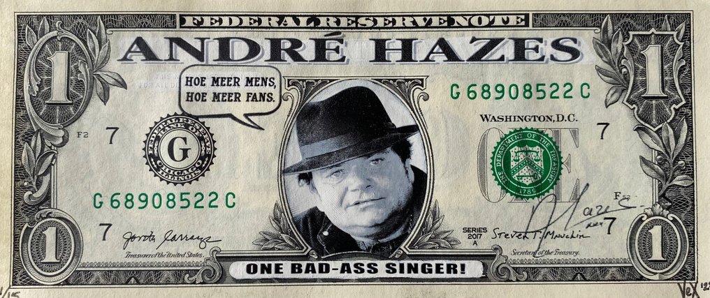 VEX US 1 André Hazes one bad ass singer Catawiki