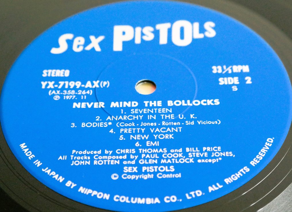 Sex Pistols Never Mind The Bollocks Here S The Sex Pistols Rare