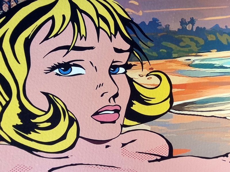 Tushikuni Sea Sex Popart Roy Lichtenstein Vs Kuni
