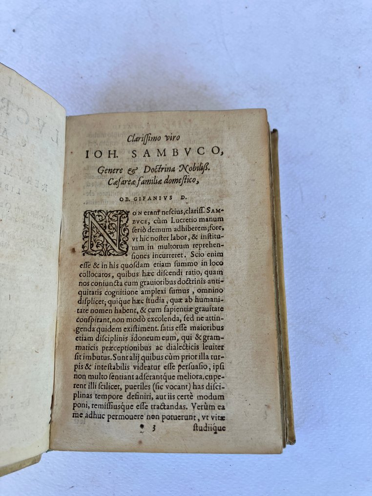 Lucretius Carus Titus Titi Lucretii Cari De Rerum Natura Libri Sex Catawiki