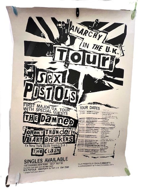Sex Pistols Sex Pistols POSTER ANARCHY IN THE TOUR BY THE SEX PISTOLS FROM Catawiki