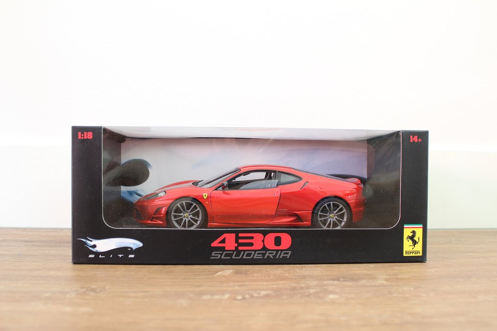 Hot Wheels Elite 1 18 Ferrari 430 Scuderia Catawiki
