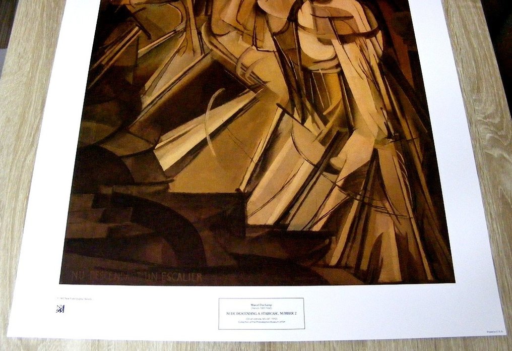 Marcel Duchamp Nude Descending A Staircase No Philadelphia Museum Of Art S Catawiki