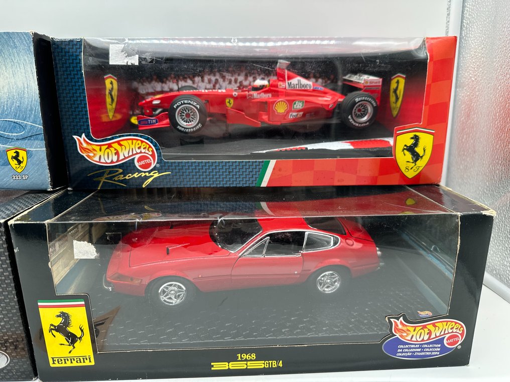 Hot Wheels 1 18 Ferrari 333SP Ferrari F2001 Ferrari 365GTB 4 Ferrari F399 Catawiki