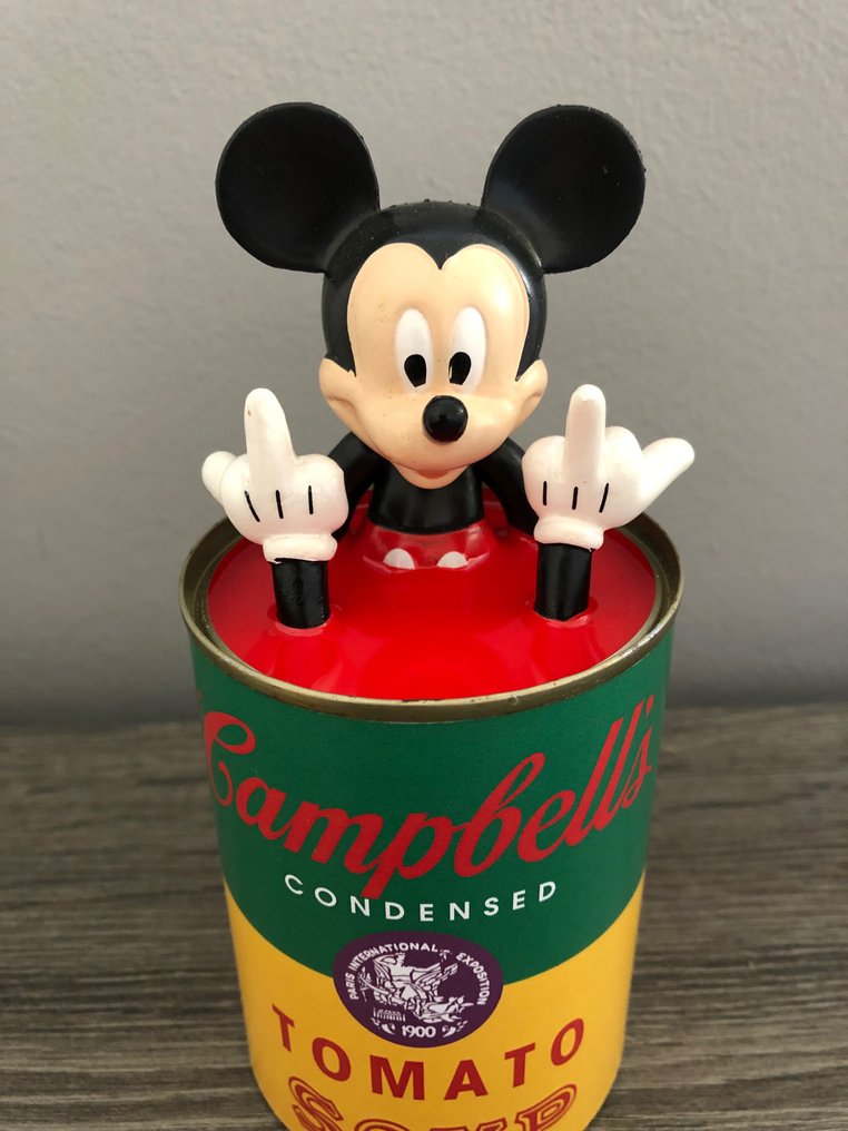 Koen Betjes Mickey Mouse Fuck You Campbells Soupcan Catawiki