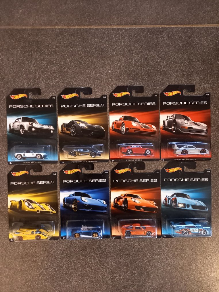 Hot Wheels 1 64 Porsche Complete Serie 8x Modelli Catawiki