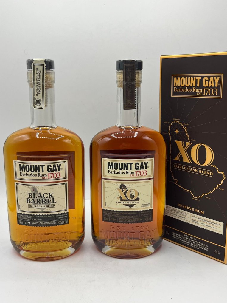 Mount Gay XO Triple Cask Black Barrel Cl Bottles Catawiki