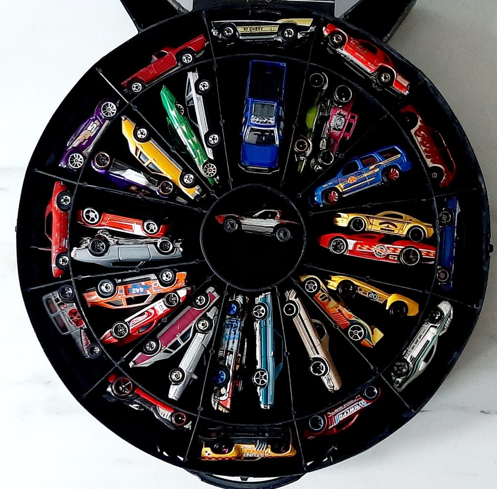 Hot Wheels Voiture Miniature Opbergkoffer Met Hot Wheels Modellen Catawiki