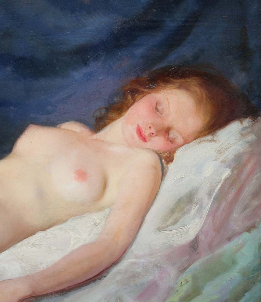 Maria Szantho 1897 1998 Lying Nude Catawiki