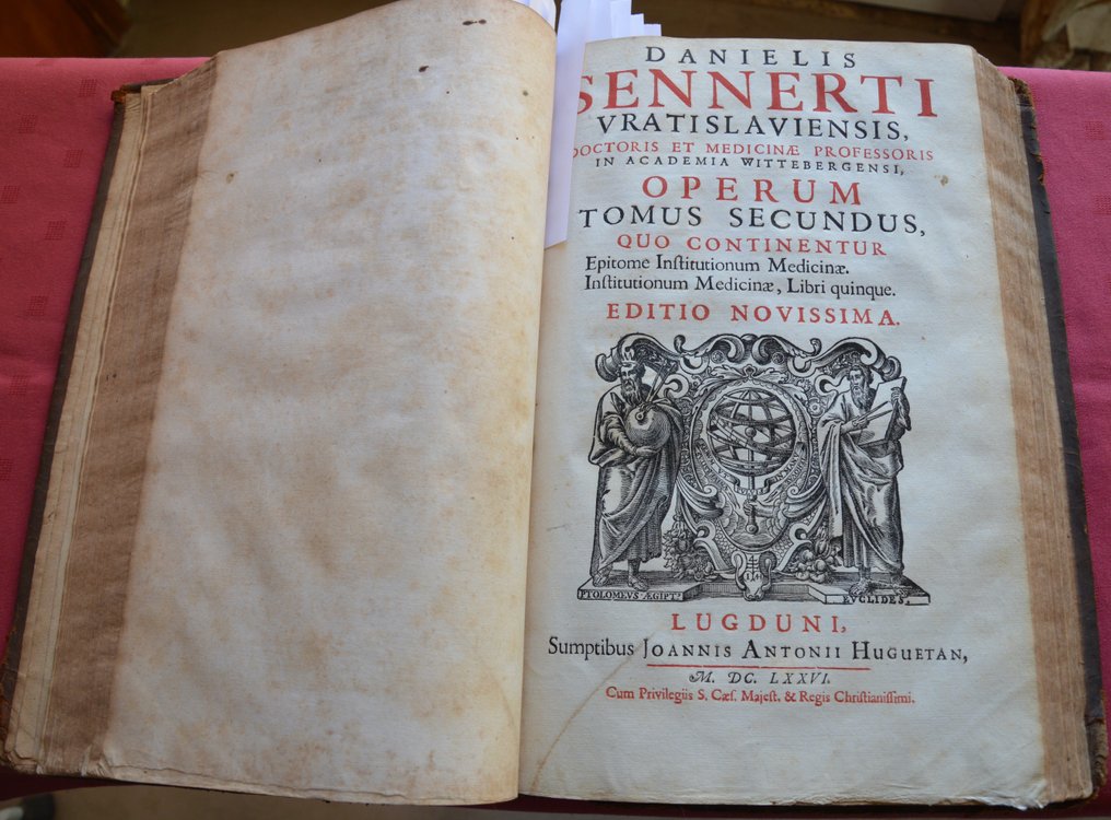 Daniel Sennert Danielis Sennerti Operum In Sex Tomos Divisorum