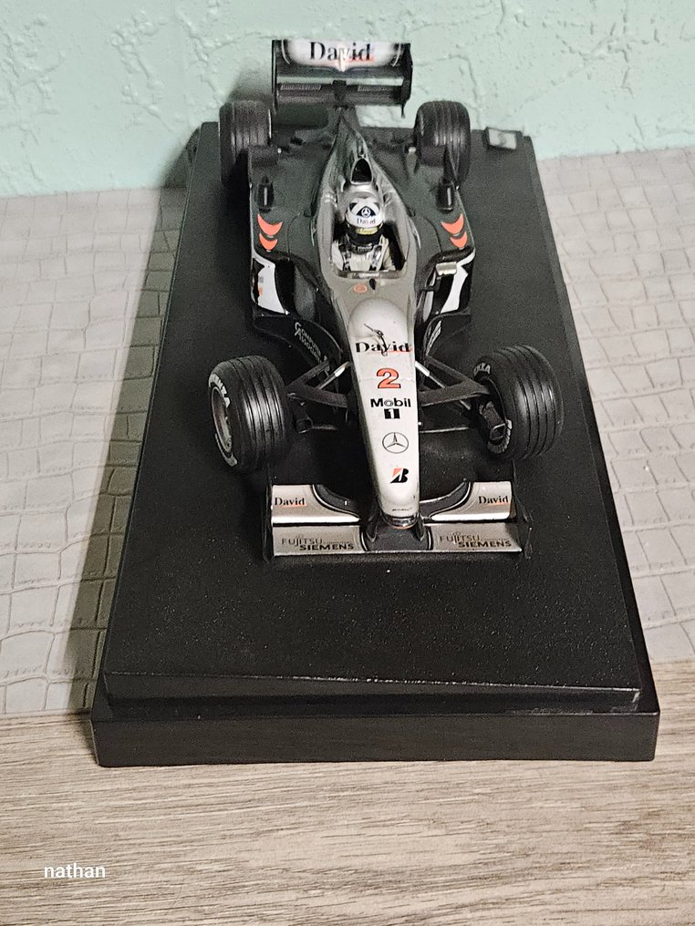 Hot Wheels Model Car Mc Laren Mp David Coulthard