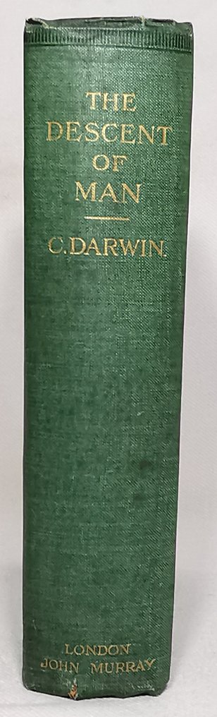 Charles Darwin M A F R S The Descent Of Man And Selection In Relation To Sex Catawiki