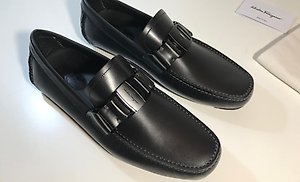 salvatore ferragamo black shoes