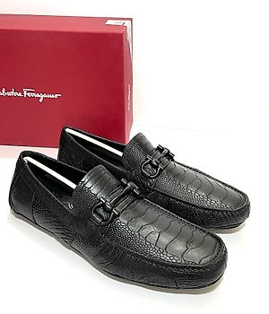 salvatore ferragamo black shoes
