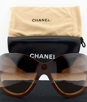 chanel silver sunglasses
