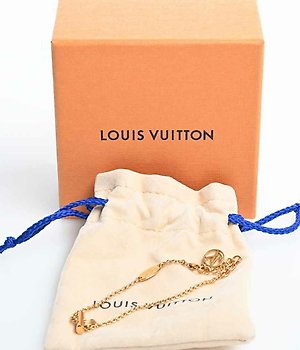 Louis Vuitton Gold Bracelet for Sale in Online Auctions