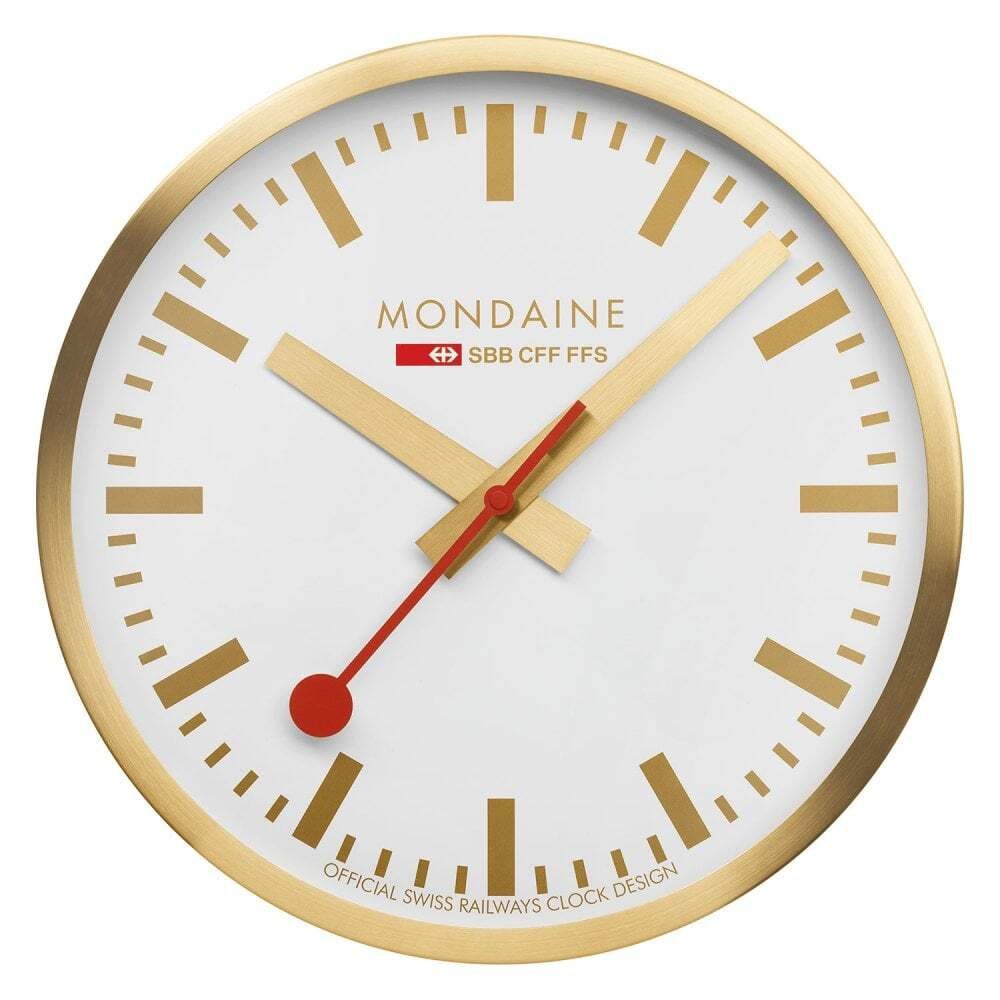 Orologio da parete Mondaine Alluminio 1990 2000 Off. Orologio delle ferrovie svizzere Catawiki