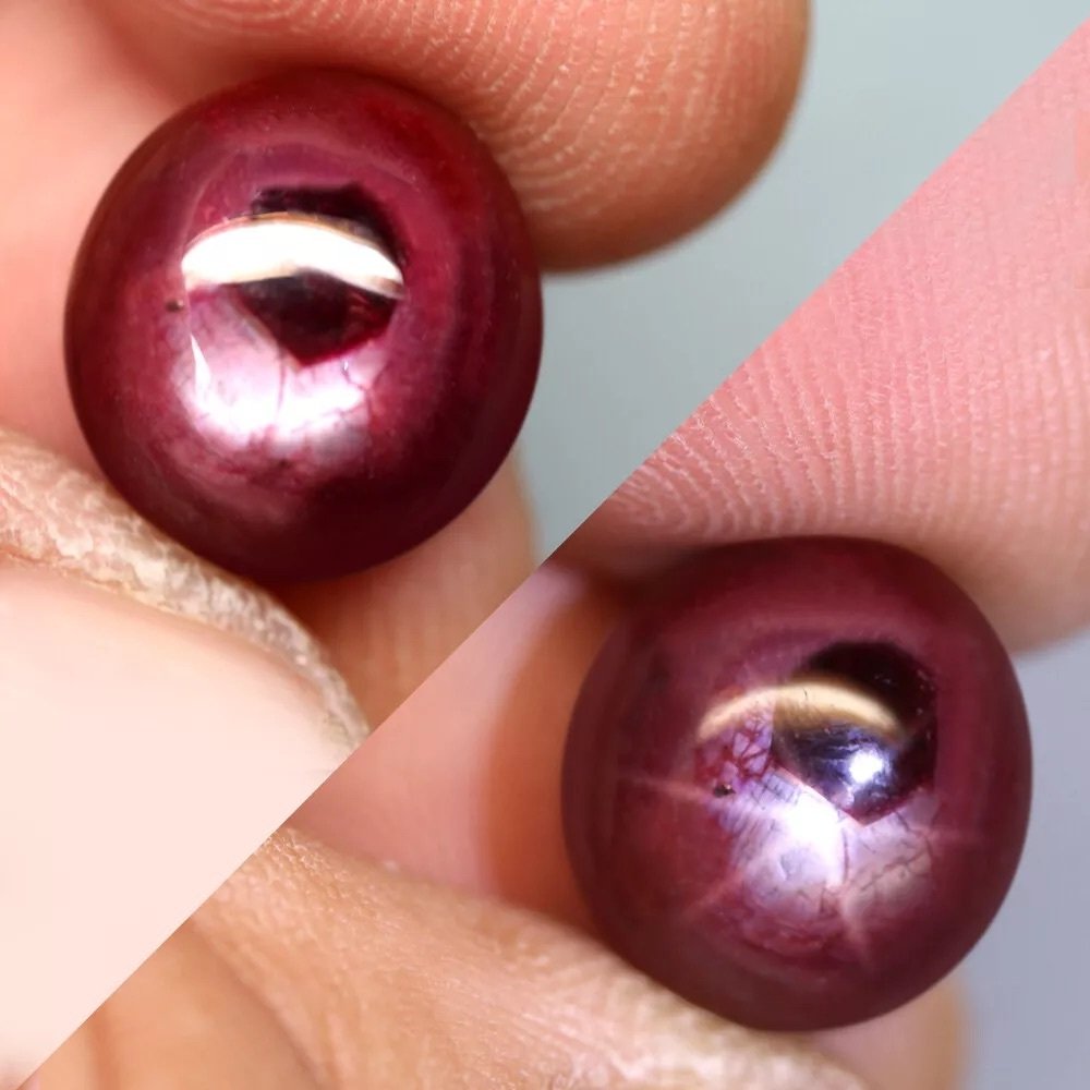 Purple star ruby hotsell