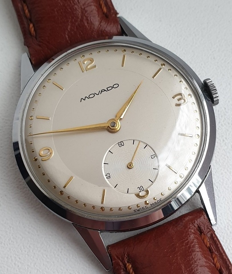 Movado Calatrava No Reserve Price Men 1950 1959 auction online Catawiki