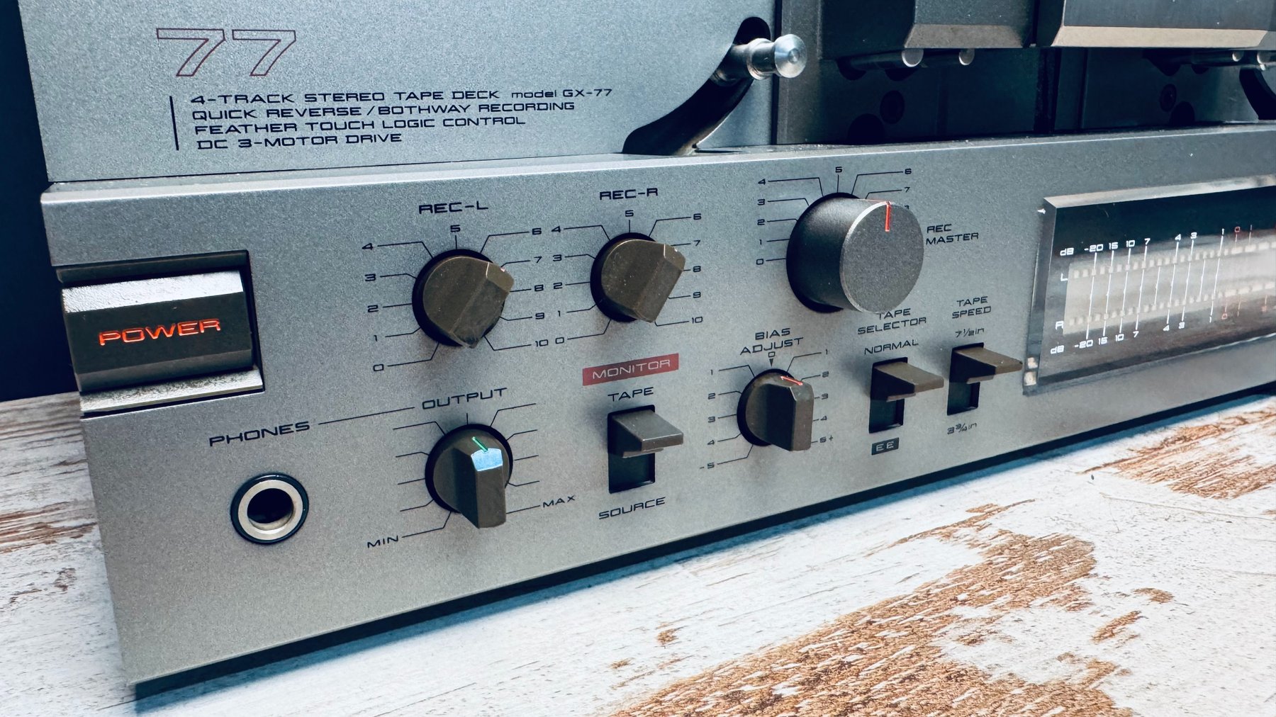 Akai - GX-77 - 6 HEAD Stereo Reel to Reel Tape Recorder (1981-82) - Tape  Deck 18 cm - Catawiki