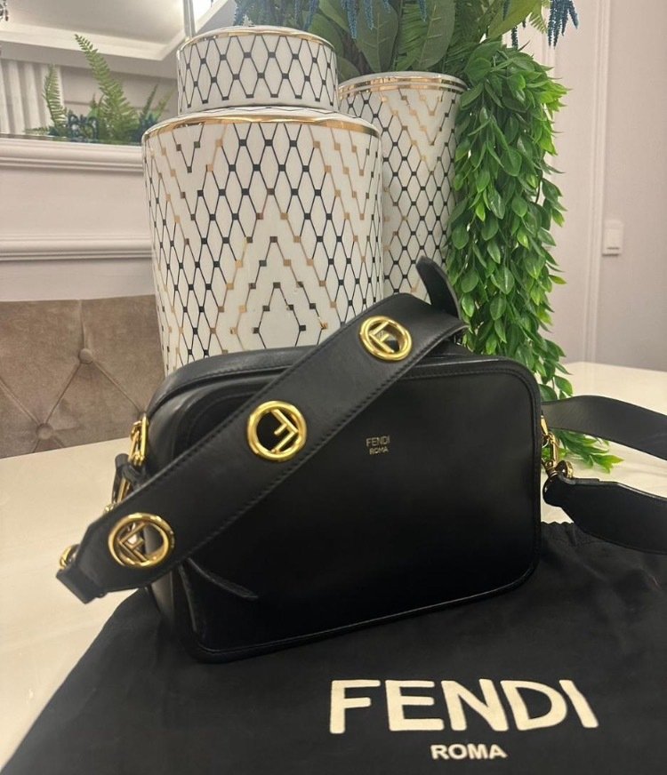 Fendi camera strap discount