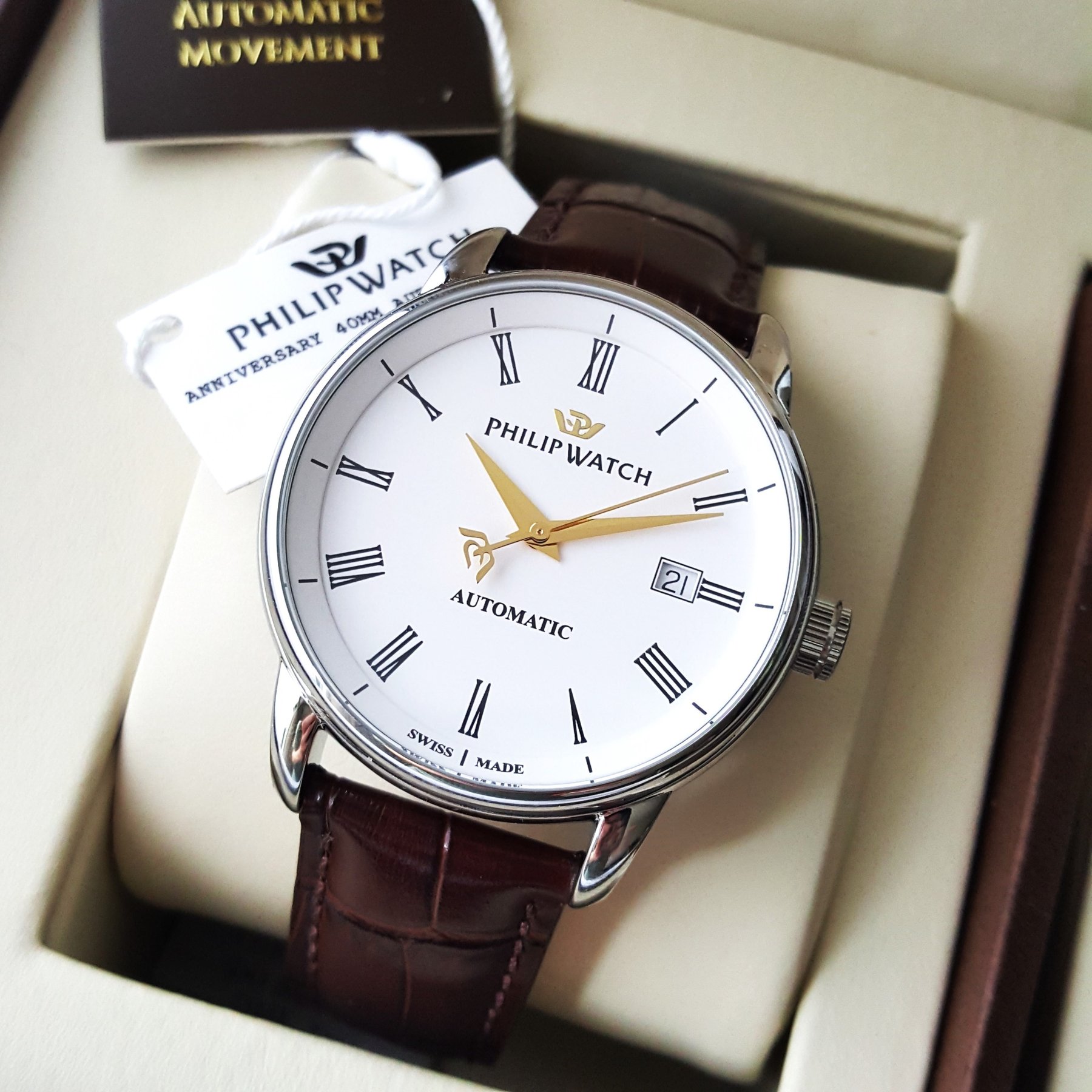 Philip watch anniversary automatico cheap