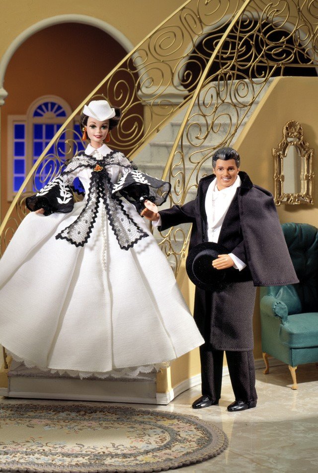 Gone with the wind scarlett barbie doll outlet