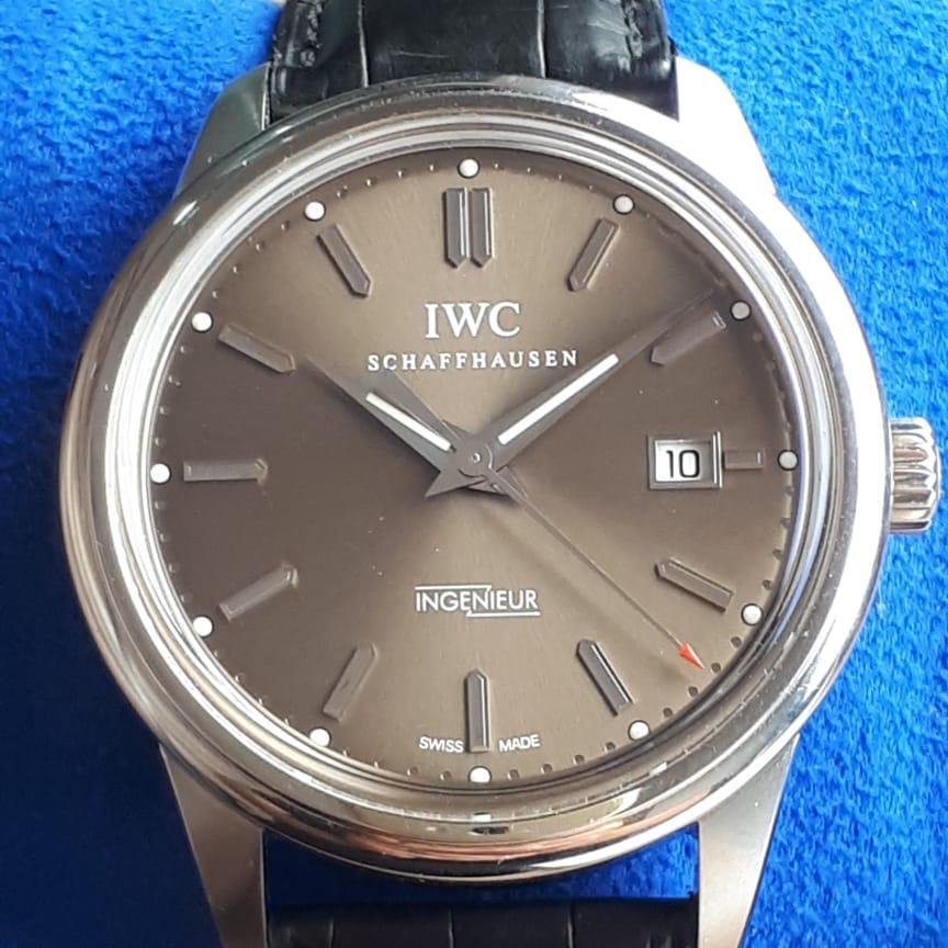 IWC Ingenieur Automatic Brown Dial Limited Edition 2012 of 500 Pieces 3233 11 Men 2011 present auction online Catawiki