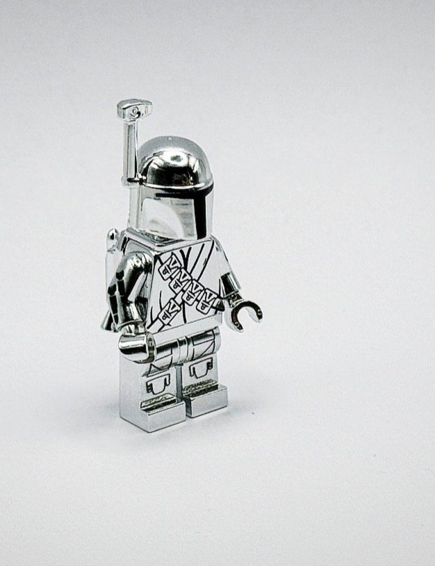 LEGO Chrome Silver Minifigure