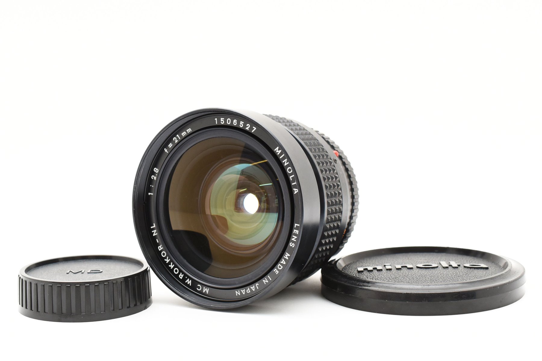 Minolta MC W.Rokkor-NL 2.8/21mm Wide angle lens - auction online