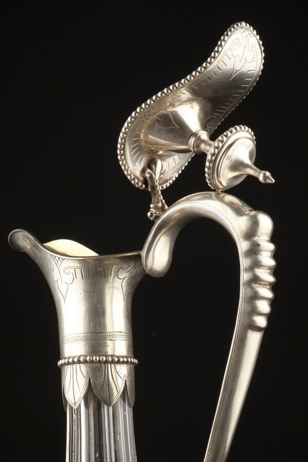 Decanter - .750 silver - auction online Catawiki