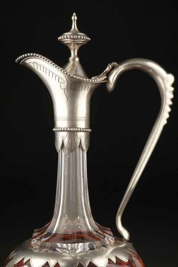 Decanter - .750 silver - auction online Catawiki