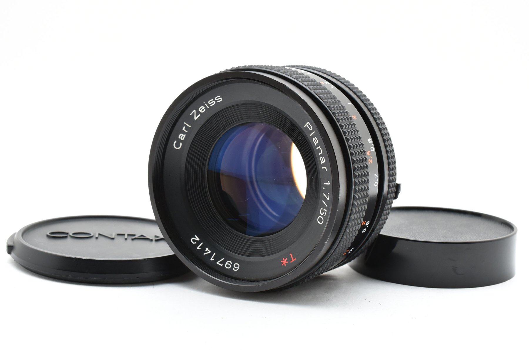 フィルムカメラ CONTAX 159MM Carl Zeiss planar F1.7 50mm Zeiss 'Contax' Planar 50mm f/1.7, a fast, lightweight & low