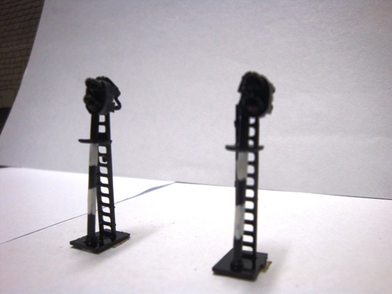 Seinen N - Φωτισμός τρένου μοντελισμού (10) - Σηματοδότες πράσινου/κόκκινου φωτός για τοποθέτηση στα αριστερά της γραμμής. - NS #2.1