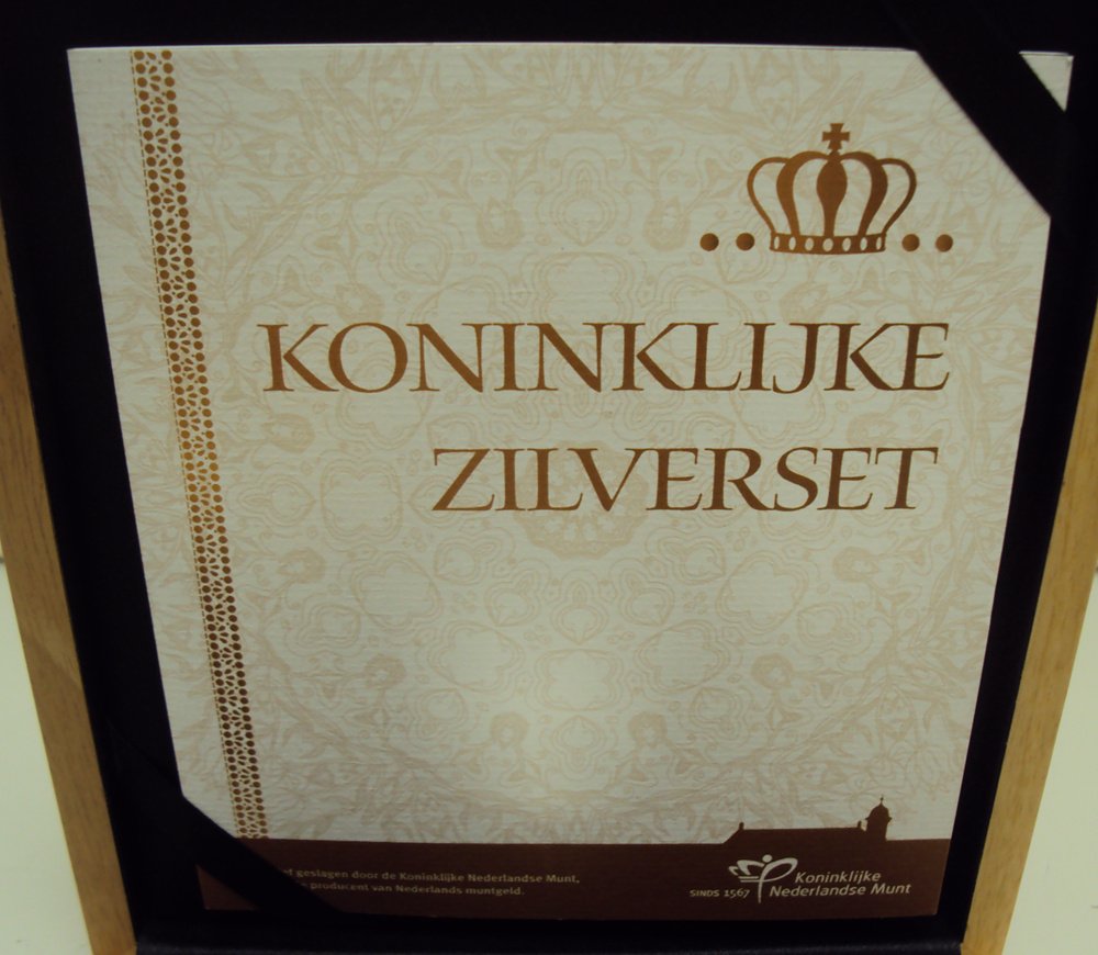 BES-øyene (Karibiske Nederlandene). Willem Alexander. Prestigeset 2013 'Koninklijke Zilverset' #2.1