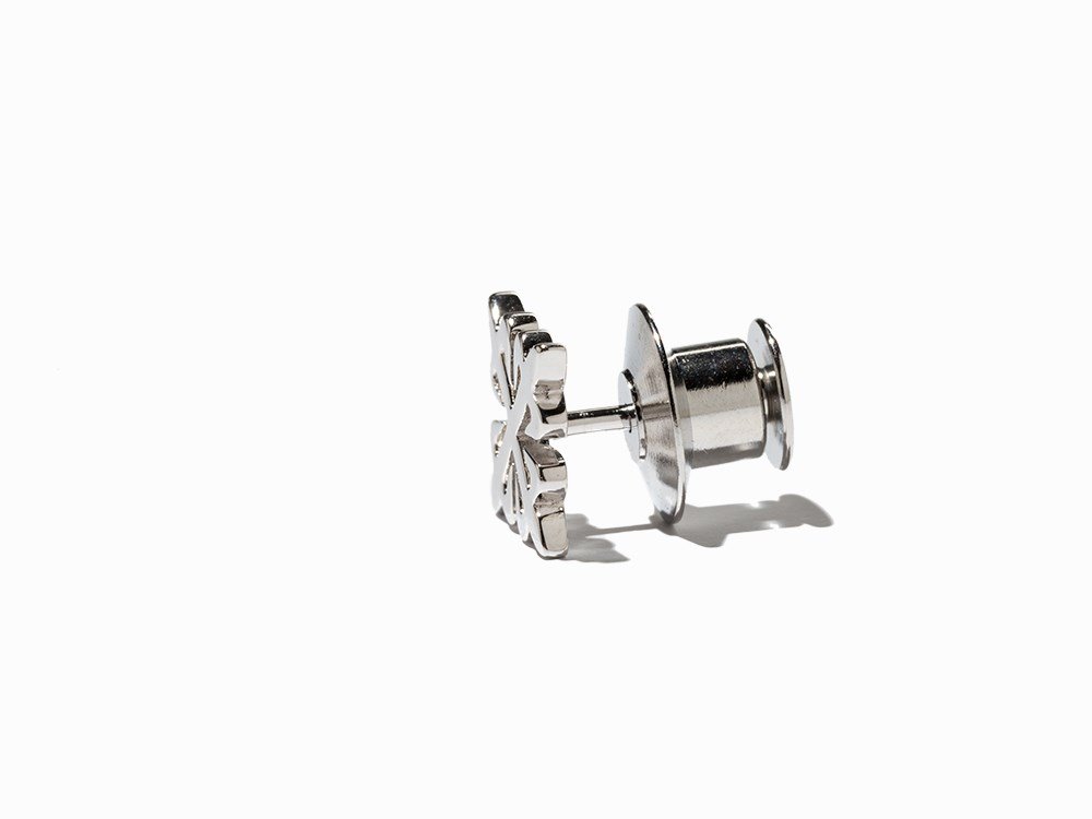 Other brand - Spilla - * No Reserve Price * Patek Philippe 925 Sterling Silver Calatrave Cross Concessionaire Pin Badge Argento - Calatrave Broosh PP 925 #4.3