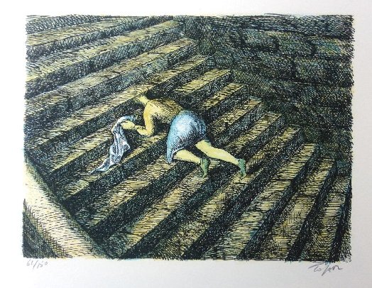 Roland Topor (1938-1997) - L'escalier #1.0