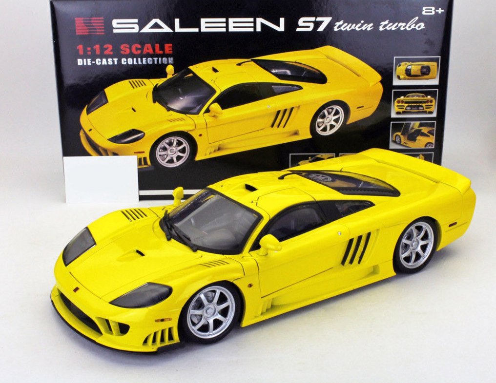 Motormax 1:12 - Modellino di auto sportiva - Saleen S7 Twin Turbo - Modello pressofuso con aperture #1.0