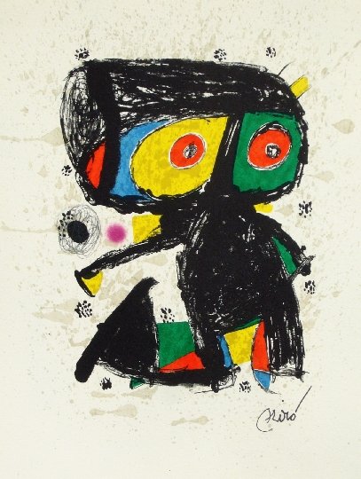 Joan Miro (1893-1983) (after) - Poligrafa 15 ans #1.1