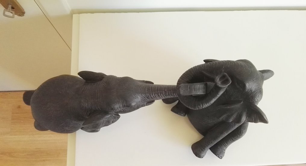 Αγαλματίδιο, Spelende olifanten - 25 cm - Ρητίνη #2.1