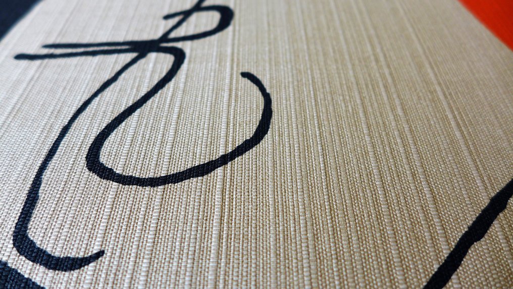 Joan Miro (1893-1983) - Ma de Proverbis sur toile #2.1