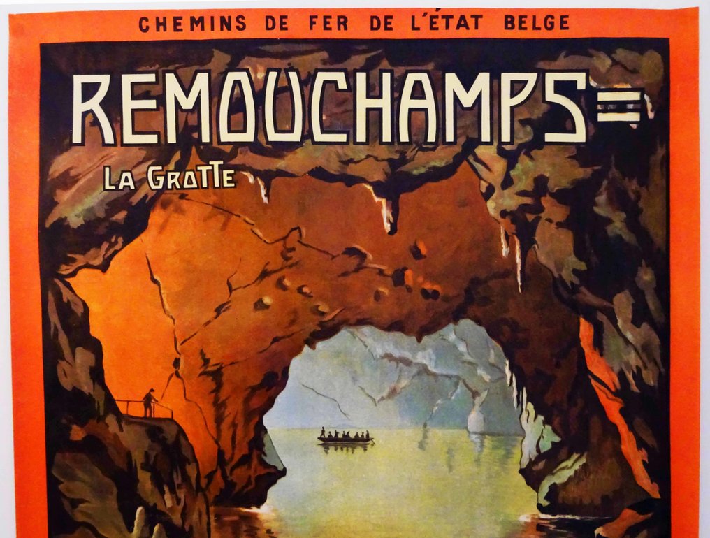 Oscar Liedel - Remouchamps / La grotte / La merveille des merveilles - 1900-as évek #1.2