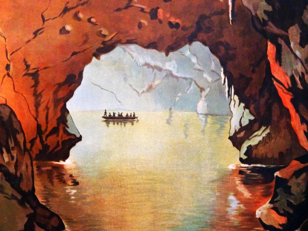 Oscar Liedel - Remouchamps / La grotte / La merveille des merveilles - 1900-as évek #1.3