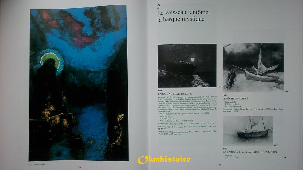 Alec Wildenstein - Odilon Redon. Catalogue raisonné de l'oeuvre peint - 1992 #4.3