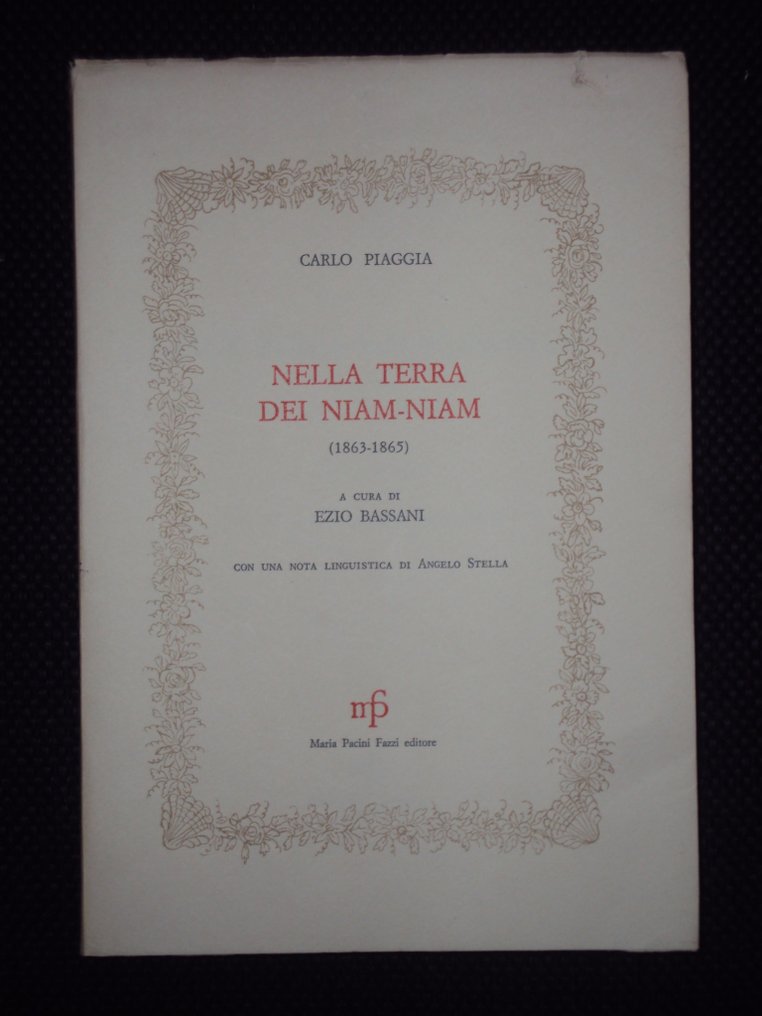 [central Africa] - Enzio Bassani - Nella Terra dei Niam-Niam - 1978 #1.0