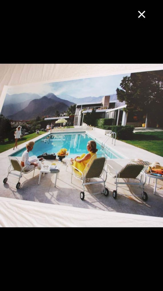 Slim Aarons (1916–2006) - Poolside Gossip, 1970 #1.0