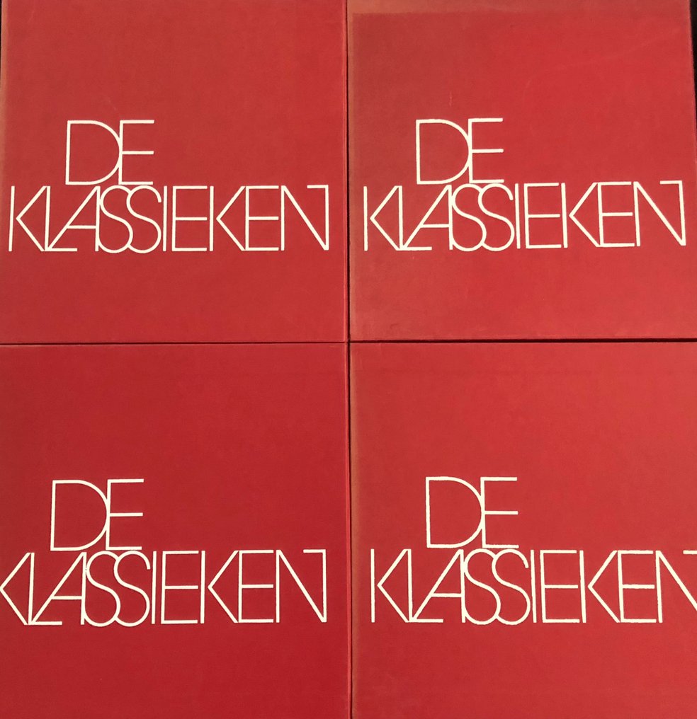 Series "De Klassieken" Complete! - 44 vinyl albums in 4 original boxsets - Multiple titles - LP Box set - 1974 #1.0