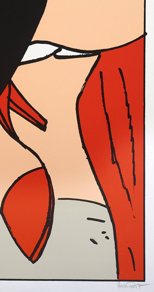 Hugo Pratt - 1 Silkscreen - Corto Maltese - Tango sogg. 6 - 1985 #2.1