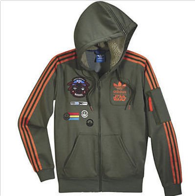 Star Wars - Adidas - Rebel X Wing Military Han Solo Jacket - Size XL #2.1
