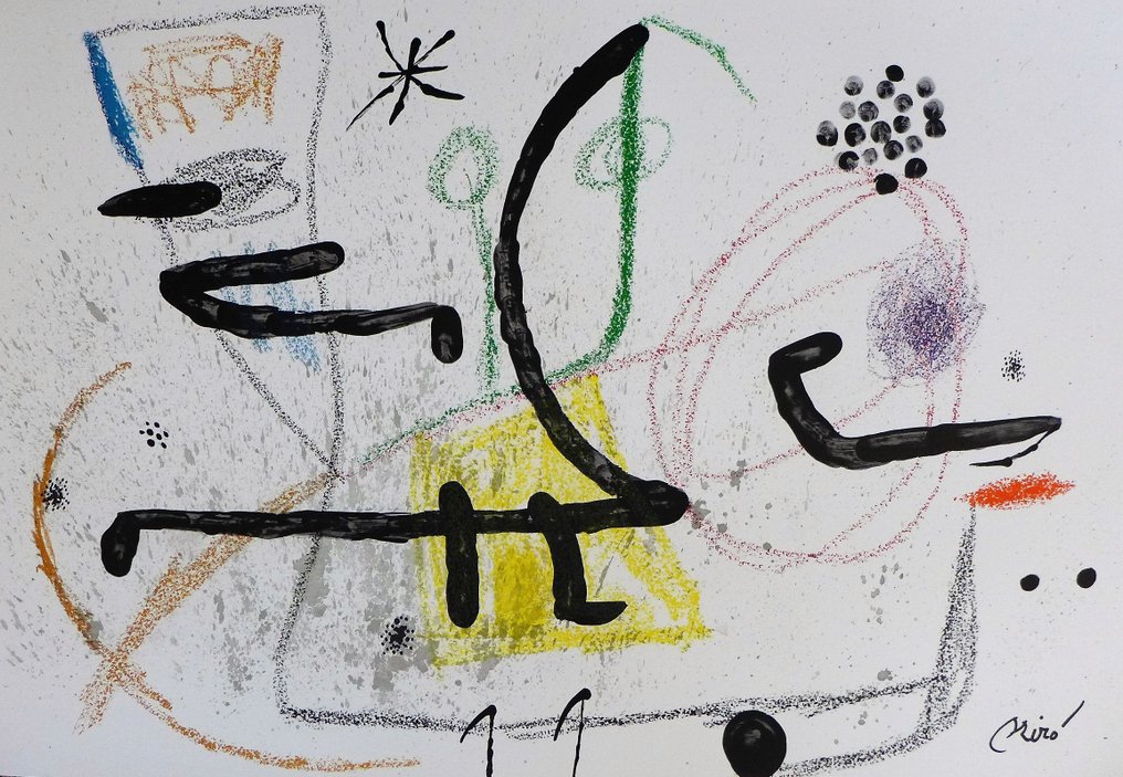 Joan Miro (1893-1983) - Maravillas 9 #1.0